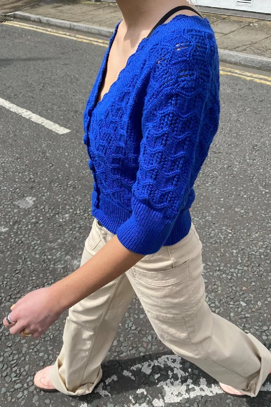 Baum Und Pferdgarten Chila Sodalite Blue Cardigan