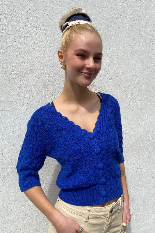 Baum Und Pferdgarten Chila Sodalite Blue Cardigan