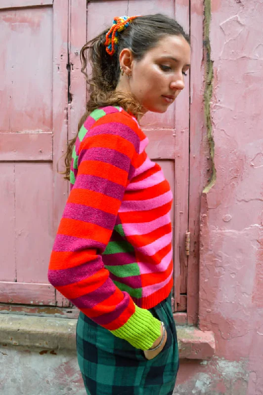 Eribé Stobo Rosa Stripe Sweater