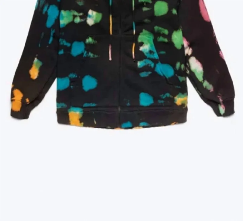 Brooklyn Hoodie In Multicolor Strobe