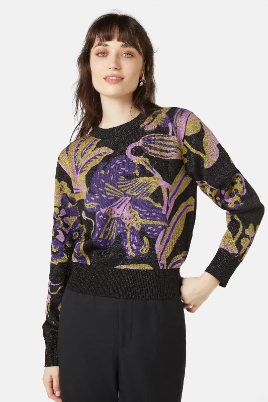 Forest Lily Lurex Jumper