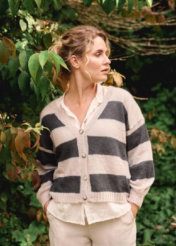 HARRY STRIPE CARDIGAN