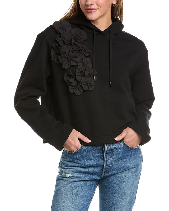 Jason Wu Cropped Hoodie