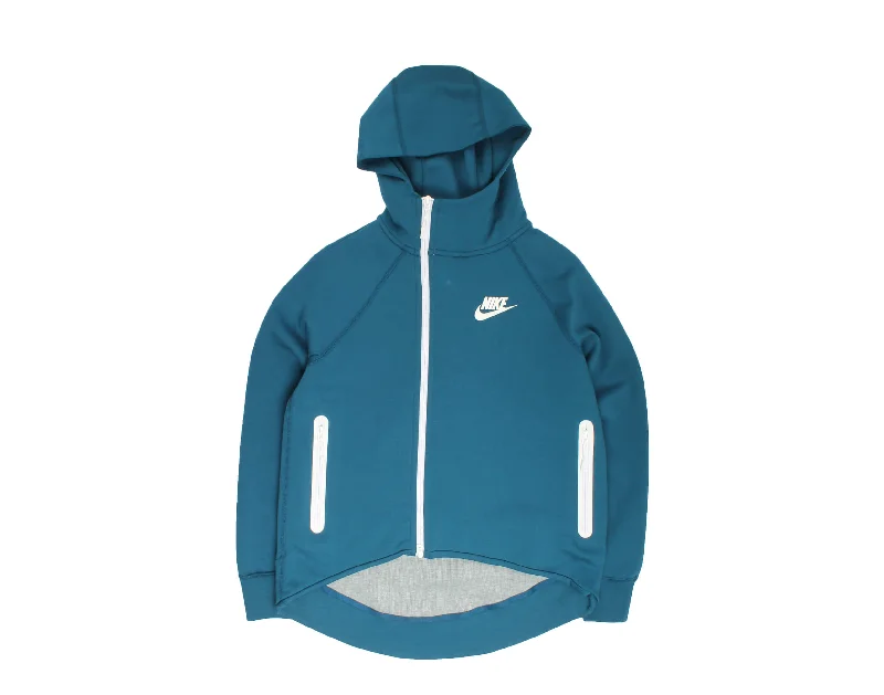 Nike Sportswear Tech Fleece Full-Zip Cape Blue Force Women's Hoodie 930757-474