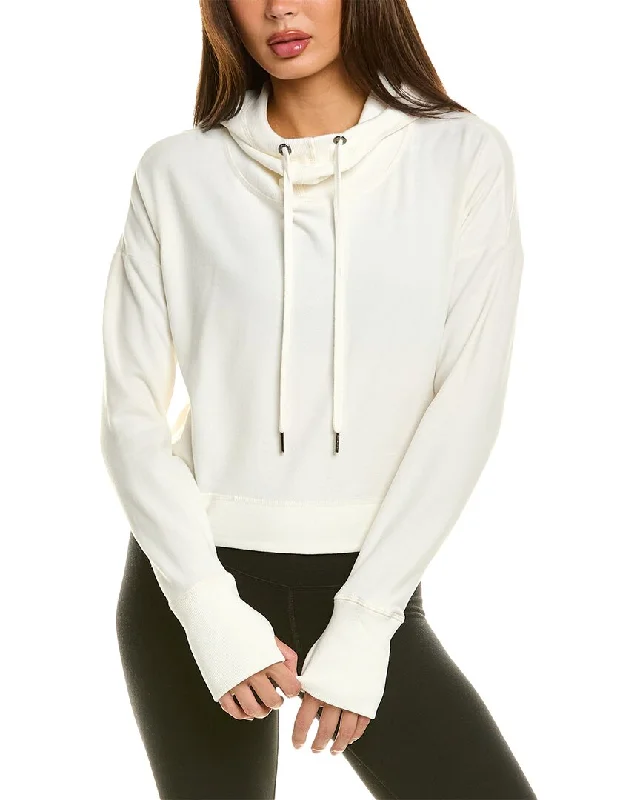 Sweaty Betty Escape Luxe Fleece Crop Hoodie