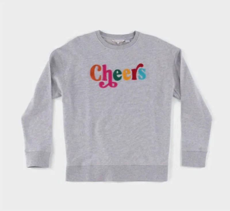 Women's Cheers Sweatshirt In Grey