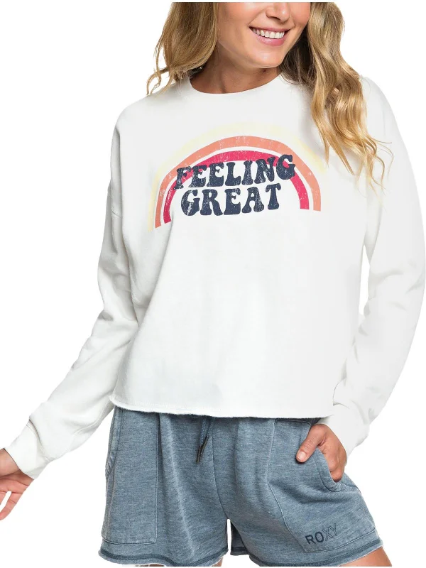 Womens Graphic Crewneck Sweatshirt