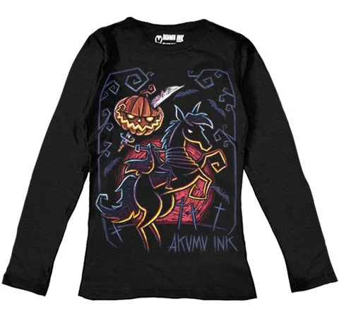 Headless Horseman Women Long Sleeve Tshirt