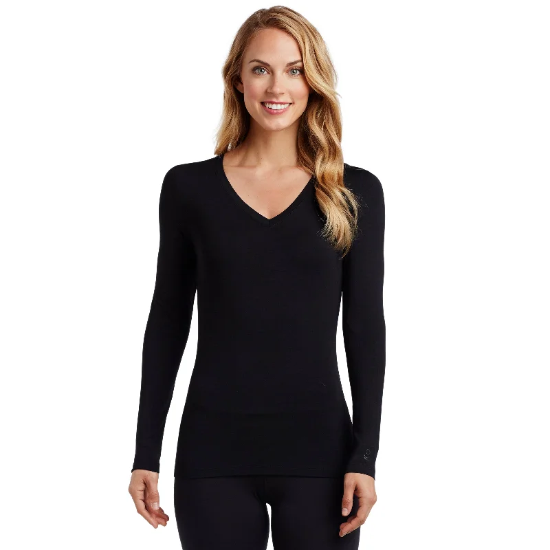 Softwear With Stretch Long Sleeve V-Neck