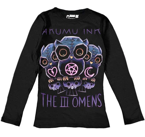 The 3 Omens Women Long Sleeve Tshirt