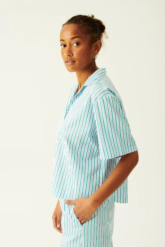 SASKIA STRIPED COTTON