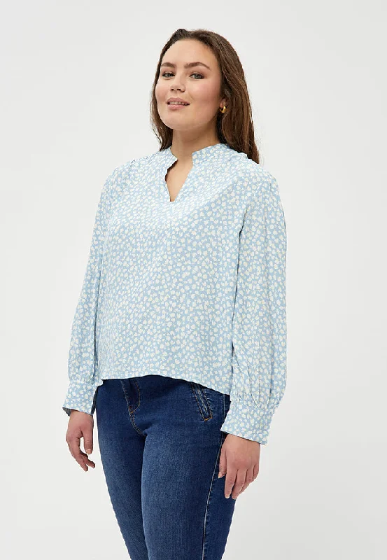 Celestine Julianna Blouse Curve - DUSK BLUE PR