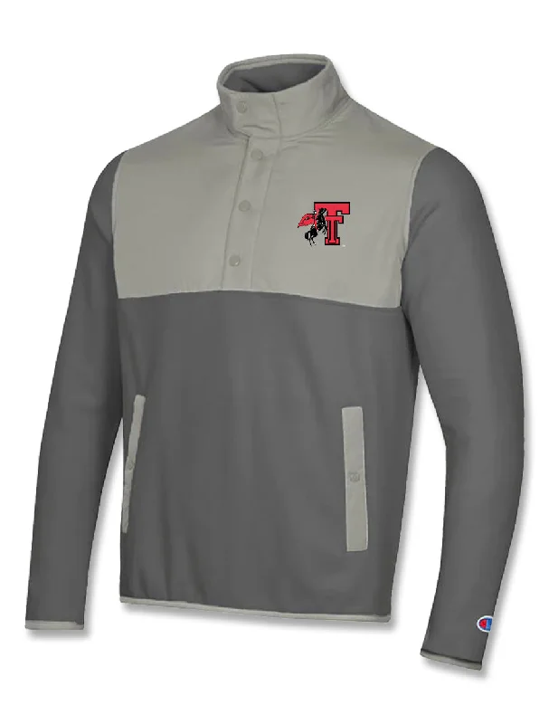 Champion Texas Tech ""Horse and Rider Path Finder"" 1/4 Snap Jacket