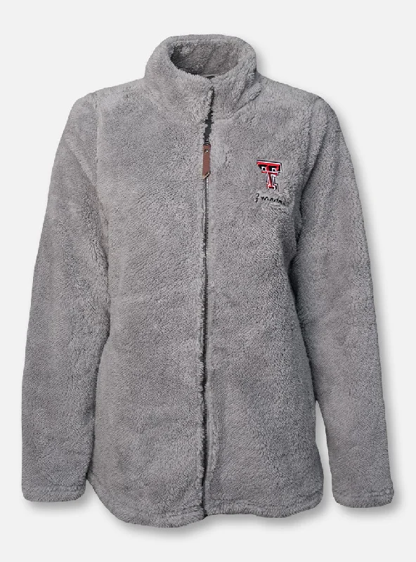 Charles River Texas Tech Double T Grandma ""Newport"" Fleece Full Zip Jacket