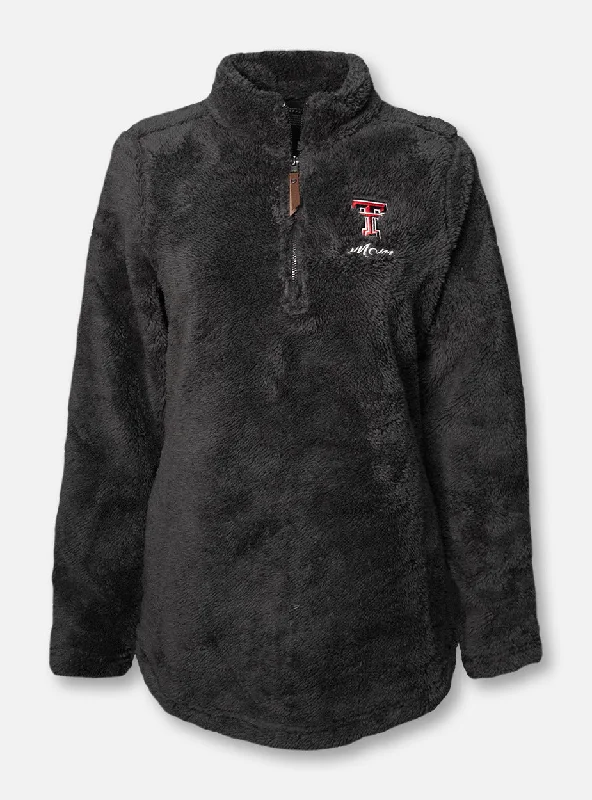 Charles River Texas Tech Red Raiders ""Newport"" MOM Fleece 1/4 Zip Pullover