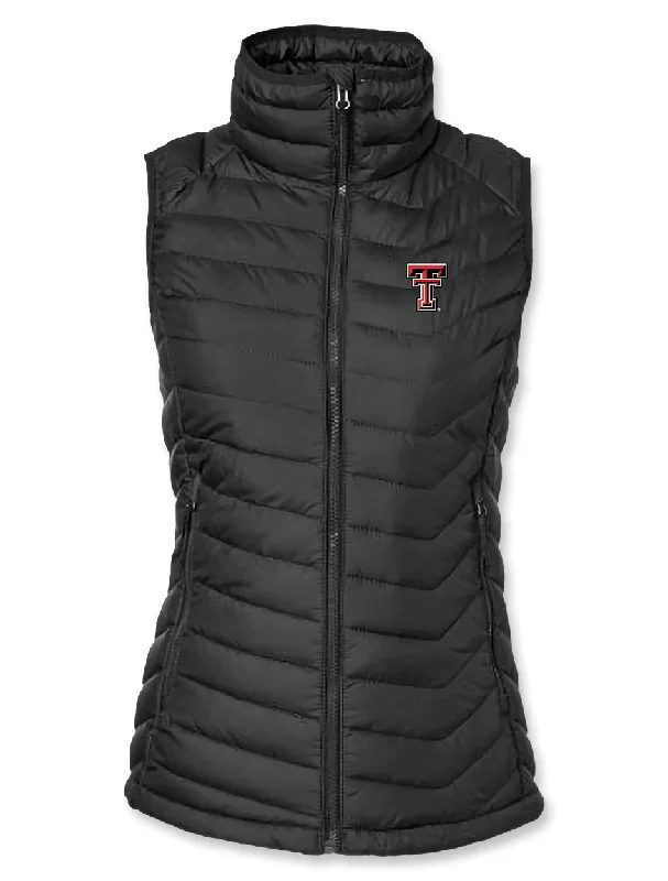 Columbia Texas Tech Double T ""Powder Lite Vest"" Women's Vest