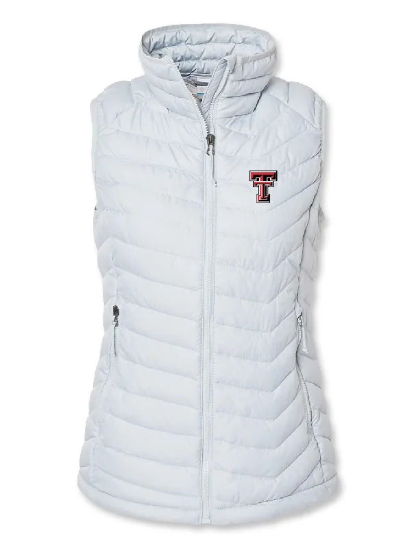 Columbia Texas Tech Double T ""Powder Lite Vest"" Women's Vest