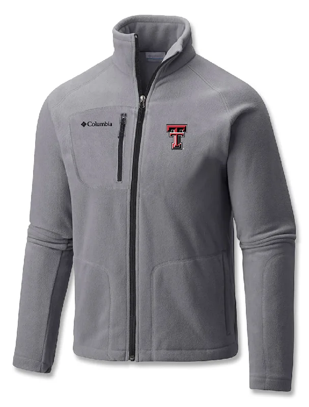 Columbia Texas Tech ""Fast Trek III"" Full Zip Fleece Jacket