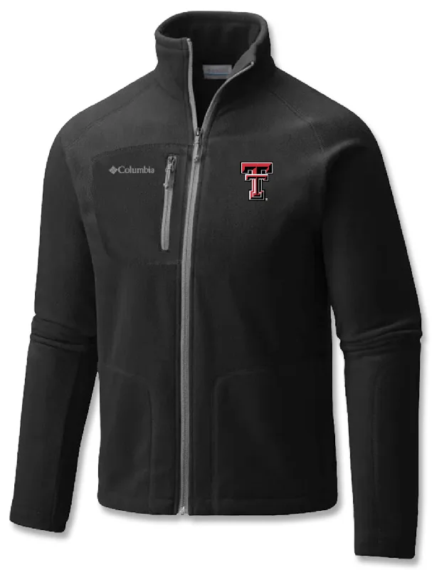 Columbia Texas Tech ""Fast Trek III"" Full Zip Fleece Jacket