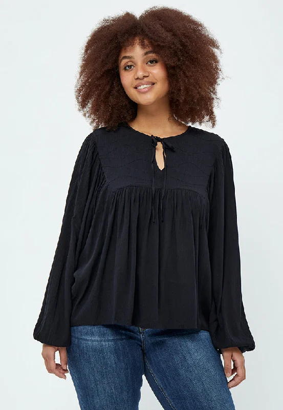 Danea Blouse Curve - Black