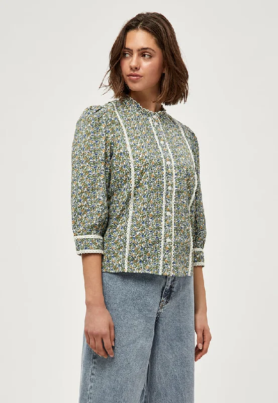 Edelin Shirt - Gardenia Print