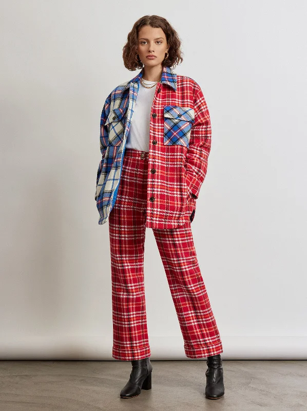 Miranda Mixed Check Jacket