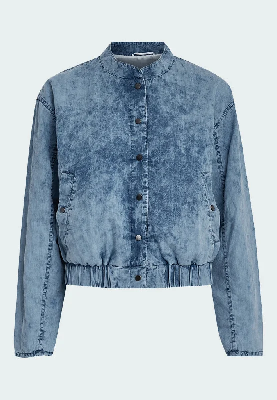 MSEloise Bomber Jacket - Light Denim