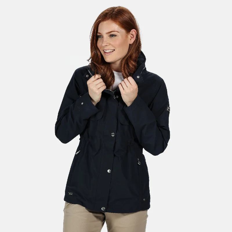 Regatta Ladies Narelle Waterproof Jacket -NAVY