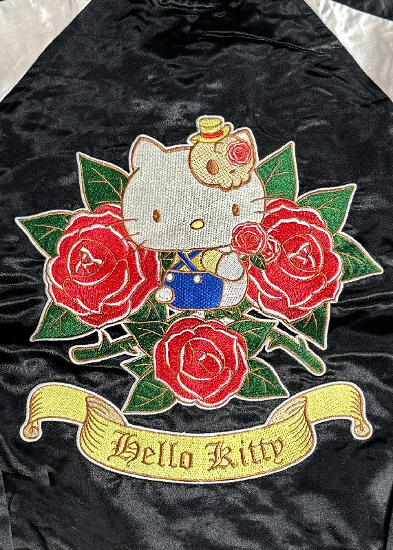 Sanrio Hello Kitty Rose Tattoo Bomber Jacket