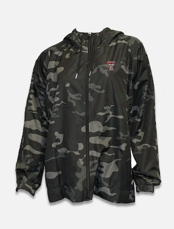 Summit Texas Tech Red Raiders Full Zip Camo Hooded Jacket