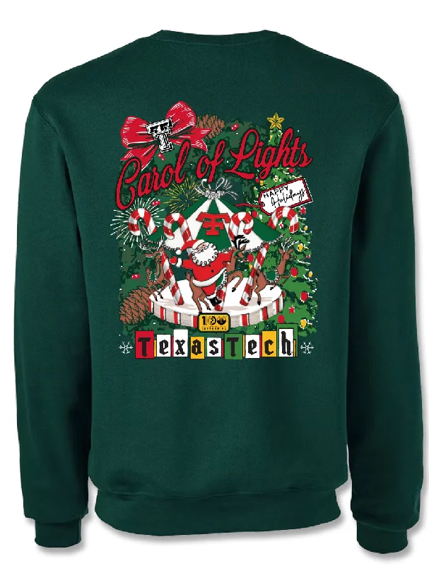 Texas Tech 2023 ""Carol of Lights"" Crewneck Sweatshirt