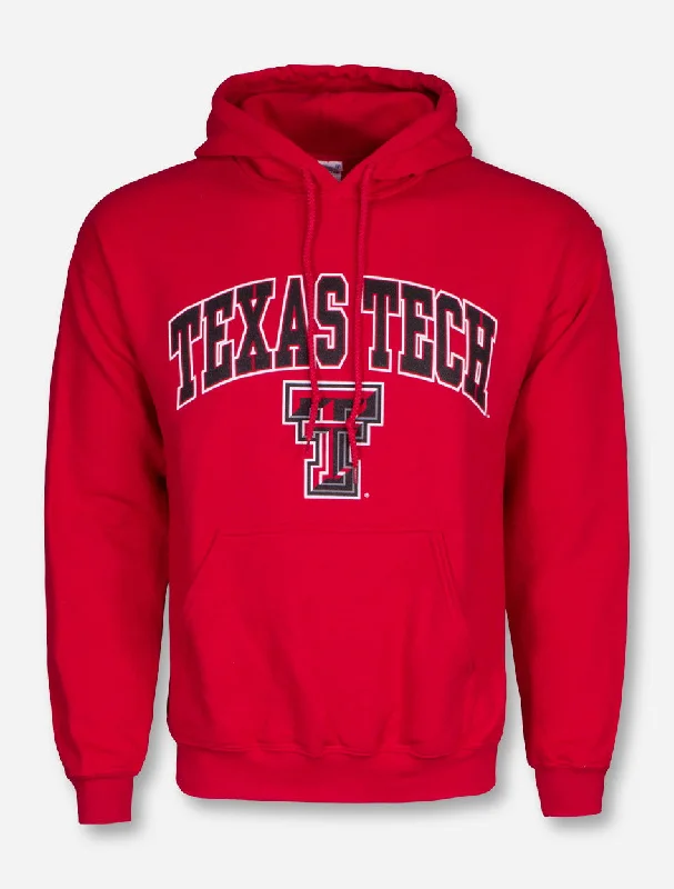 Texas Tech Arch Over Double T Hoodie