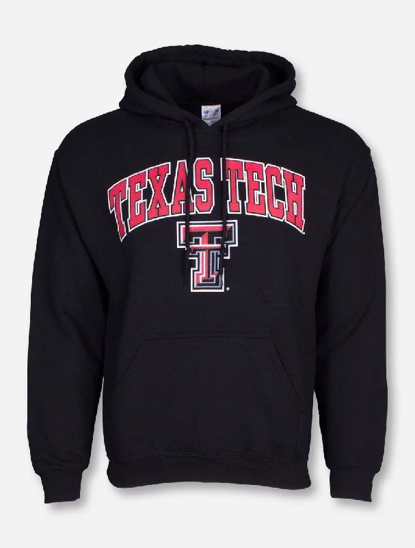 Texas Tech Arch Over Double T Hoodie