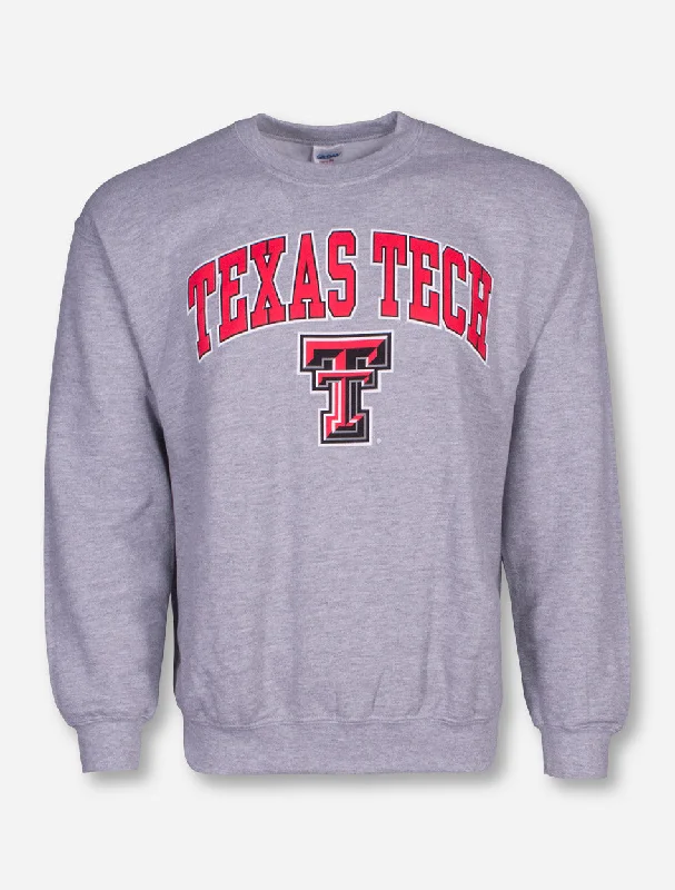 Texas Tech Arch Over Double T Sweatshirt