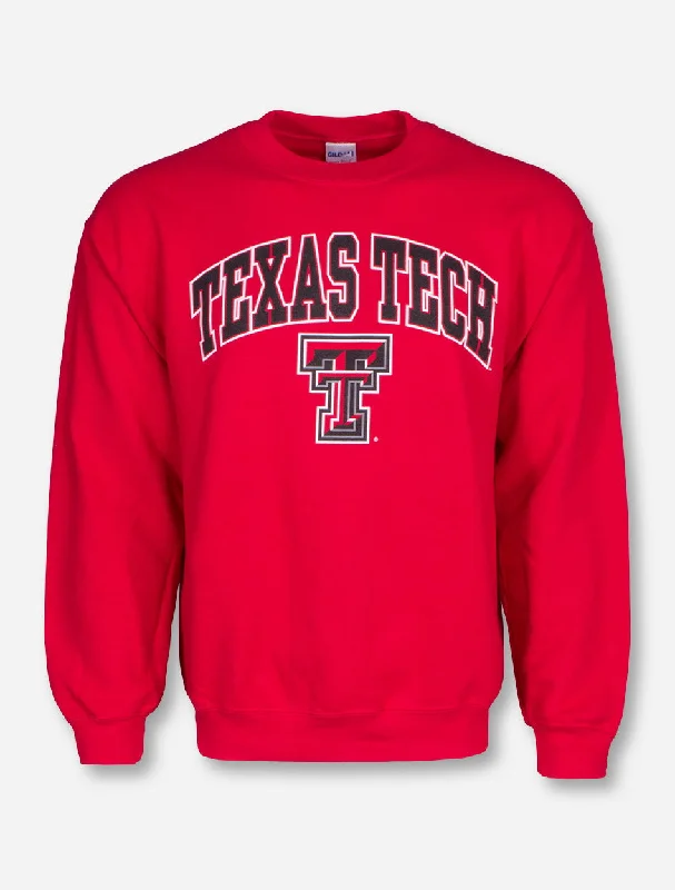 Texas Tech Arch Over Double T Sweatshirt