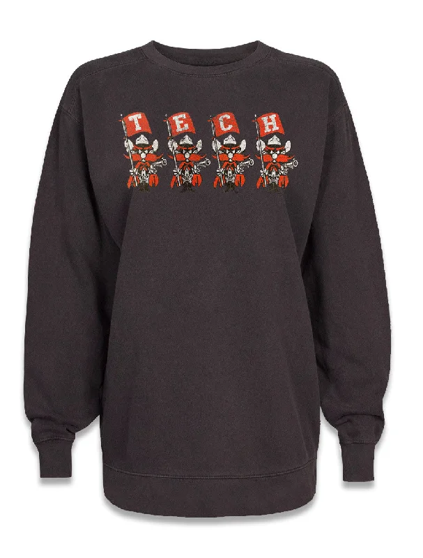 Texas Tech ""Flag Squad"" Crew Sweatshirt