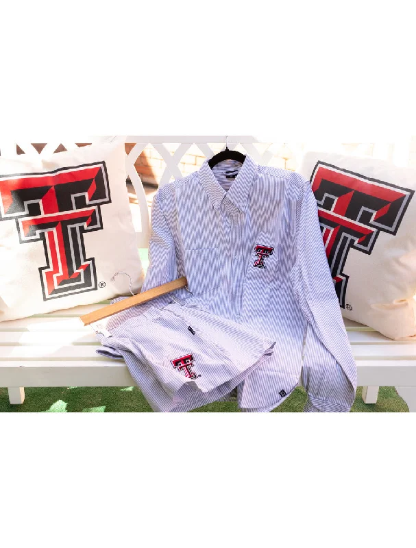 Texas Tech Hype & Vice ""Hamptons"" Stripe Button Down