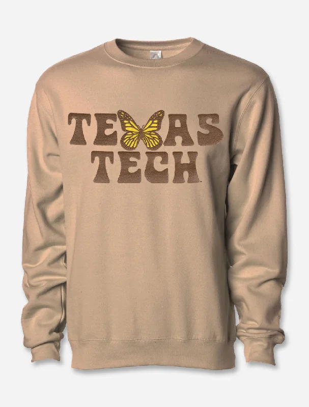 Texas Tech Red Raiders ""Butterfly Kisses"" Crewneck Sweatshirt