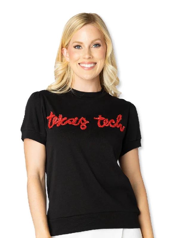 Texas Tech Stewart Simmons ""Glitter Script 2.0"" Shirt