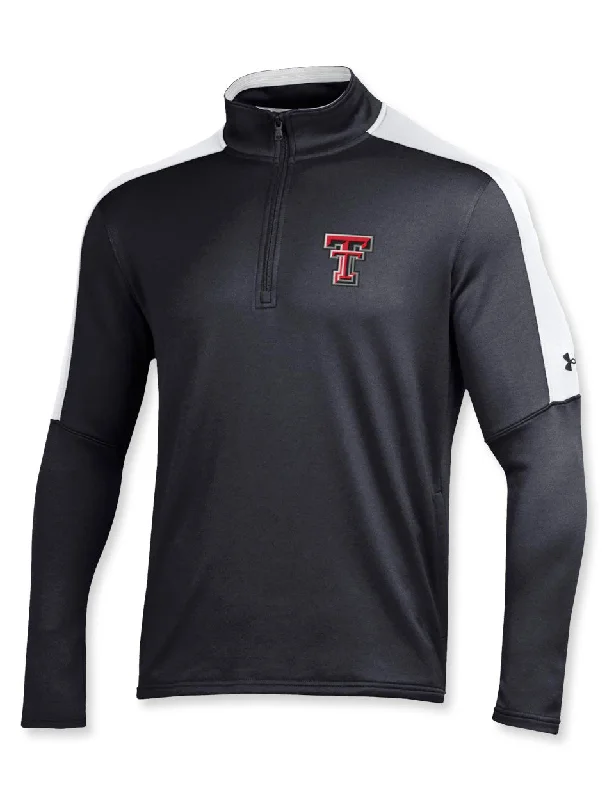 *Under Armour Double T ""Steadfast"" Gameday Tech Terry Quarter Zip