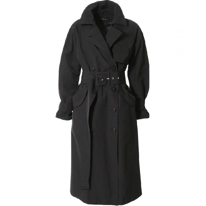 BLACK TRENCH COAT ""CLAUDE""