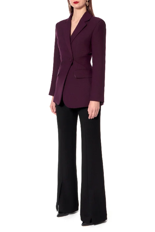 BLAZER ""ISABELLA"" IN PLUM