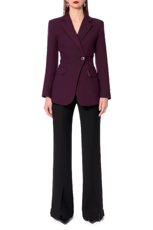 BLAZER ""ISABELLA"" IN PLUM