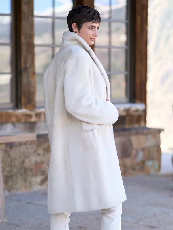 Diana Reversible Shearling Coat