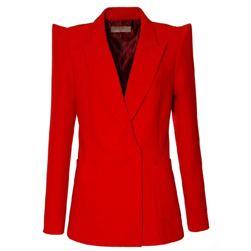 FUTURISTIC BLAZER ""SAMANTHA"" IN TRUE RED