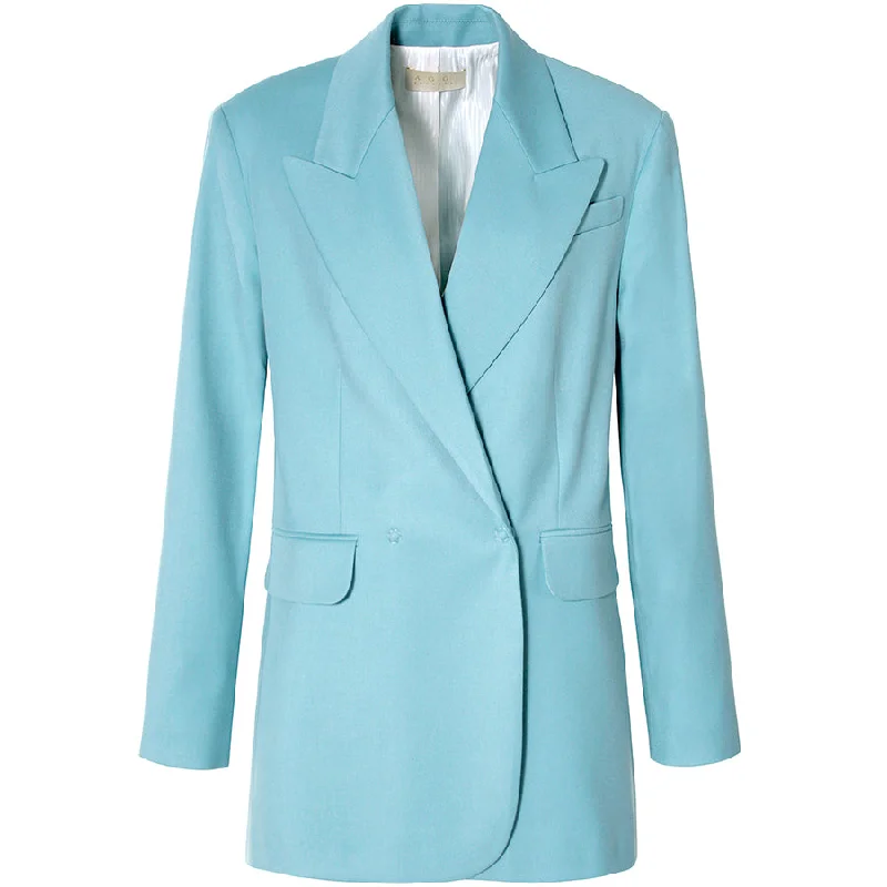 LONG OVERSIZED BLAZER ""BLAIR"" IN BLUE