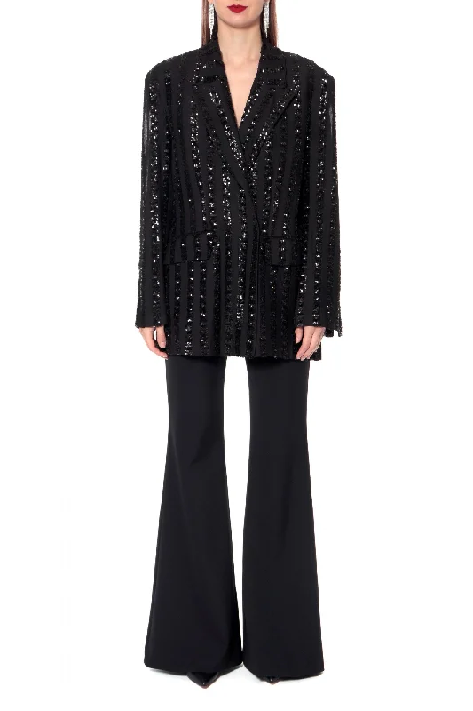 SEQUIN BLAZER ""ESTRELLA"" IN BLACK