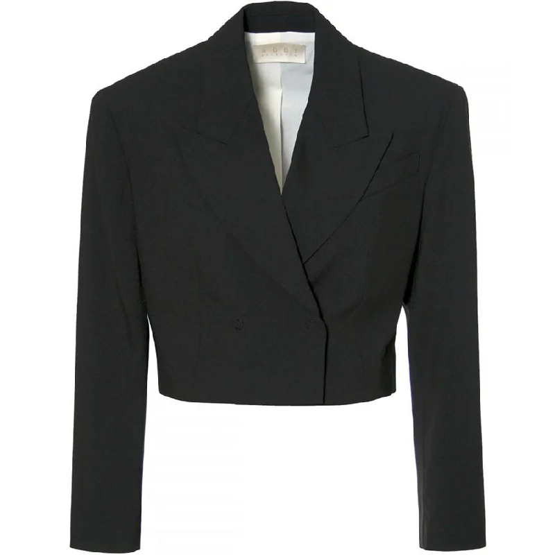 SHORT BLAZER ""GIORGIA"" IN BLACK