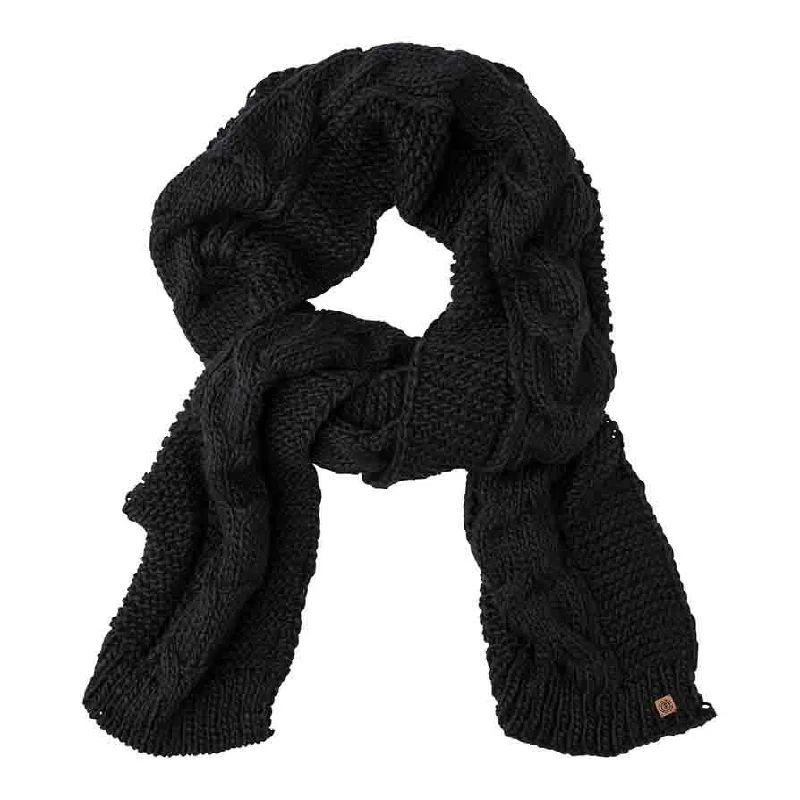 ELEMENT FEATHER TOP KNIT SCARF