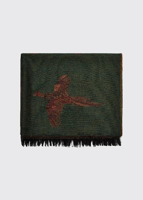 Birchdale Wool Stole - Ivy